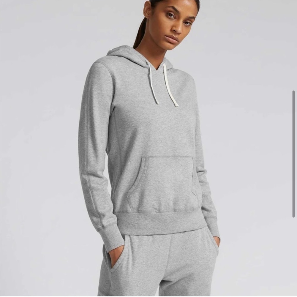 NWT Reigning Champ Heather Gray Hoodie 100% Cotton Oversized XS fits S